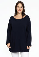 Pull square cashmere - blue - #1