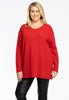 Pull v-neck cashmere - light red