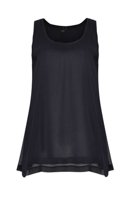 Singlet flare uni VOILE - blue - #4