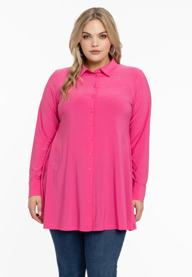 Blouse A-line DOLCE - pink - #1