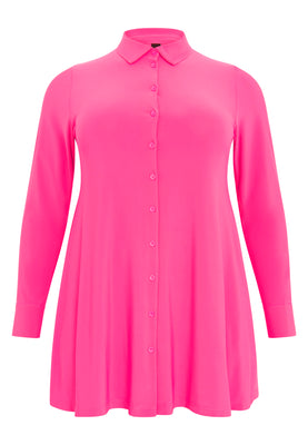 Blouse A-line DOLCE - pink - #4