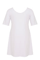 Tunic wide bottom VISCOSE - white  - #3