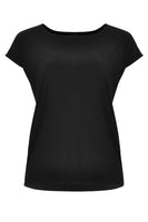 T-shirt cap sleeves DOLCE - black  - #4