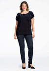 Shirt sleeveless wide dolce - blau