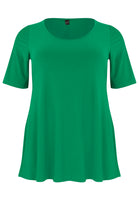 Tunic flare DOLCE - green  - #4