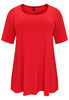 Tunic flare DOLCE - red  - #4