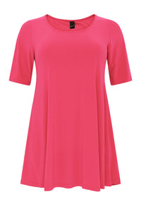Tunic wide bottom DOLCE - pink - #1