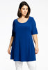 Tunic wide bottom DOLCE - indigo