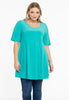 Tunic wide bottom DOLCE - turquoise