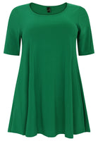 Tunic wide bottom DOLCE - green - #4