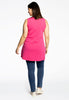 Singlet flare COTTON - pink - #3