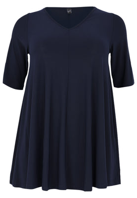 Tunic Swing short sleeve DOLCE - blue - #4