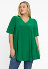 Tunic Swing short sleeve DOLCE - green
