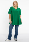 Tunic Swing short sleeve DOLCE - green