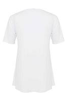 Tunic flare COTTON - white - #3