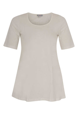 Tunic flare COTTON - ecru - #4