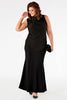 Top waterfall neck DOLCE - black  - #2