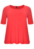 T-shirt A-line DOLCE - red - #4