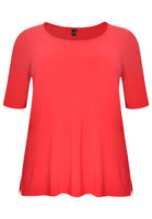 T-shirt A-line DOLCE - red - #4