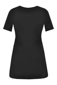 T-shirt long VISCOSE - black - #3