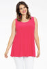 Singlet flare DOLCE - pink