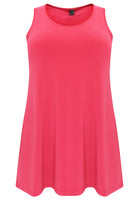 Singlet flare DOLCE - pink - #4