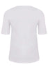 T-shirt A-line VISCOSE - white  - #5