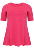 Tunic flare fit COTTON - pink - #4