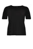 T-shirt VISCOSE - black  - #4