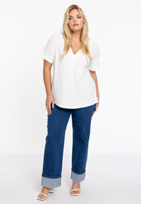 T-shirt doppelt V-Ausschnitt Dolce - #1