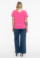 T-shirt v-neck DOLCE - pink - #3