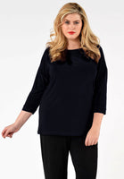 Shirt wide 3/4 sleeve DOLCE - blue - #1