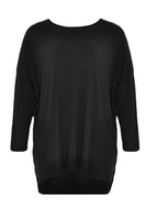 Shirt long sleeves wide DOLCE - black  - #4