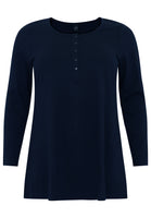 Tunic flare buttons COTTON - blue - #2