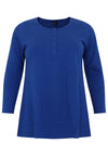 Tunic  flare buttons COTTON - indigo