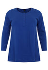 Tunic flare buttons COTTON - indigo