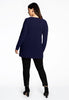 Tunic longsleeve wide bottom COTTON - blue - #3