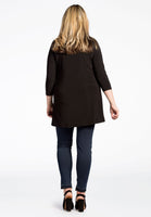 Tunic flare v-neck DOLCE - black  - #3