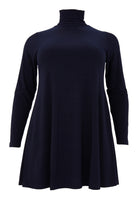 Tunic with col wide bottom - blue - #4