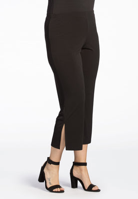 Cropped trousers splits DOLCE - black  - #2