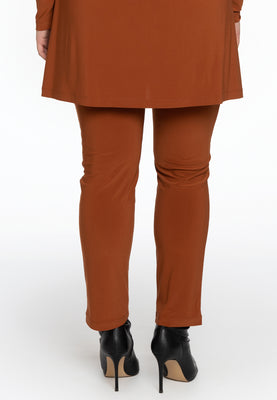 Pencil trousers DOLCE - mid brown - #3