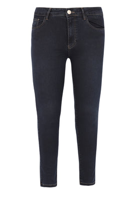 Jeans cropped - dark indigo - #3