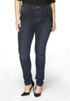 Shaping skinny jeans 5p - dark indigo