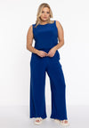 Very wide trousers DOLCE - indigo