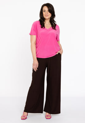 Very wide trousers DOLCE - brown - #4