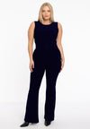 Trousers waistband flare DOLCE - blue - #1