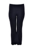 Boot-cut pants INTERLOCK - blue - #4