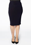 Pencil skirt stretch DOLCE - blue