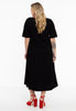 Maxi dress A-line COTTON - black  - #3