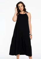 Dress COTTON - black  - #1